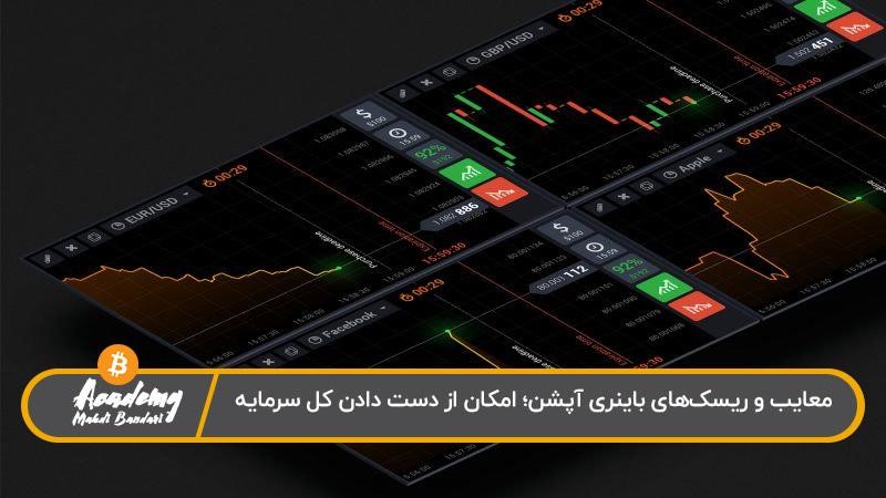 معایب باینری آپشن در ایران